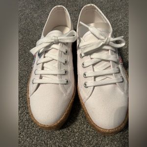 SUPERGA espadrille sneakers white 7 37 1/2